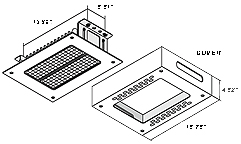 DI-VL-CP100W-S Dimensions