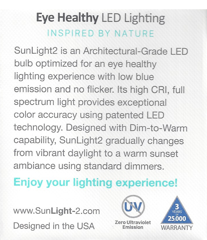 Sunlight2 Box Back